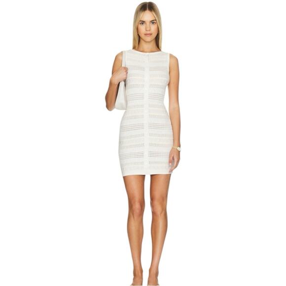 NEW L'Academie by Marianna Archie Mini Dress in Ivory S - Picture 1 of 10